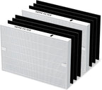 PETOX AP-1512HH Replacement Filter for Coway Airmega AP-1512HH and Airmega 200M Air Purifiers, 2 HEPA and 6 Carbon Filter Set, Item NO # 3304899