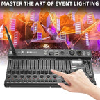 Ygybeyond Wireless DMX 384Controller,384-channel, DMX512, Controller, Dmx-384 Contooller, Stage Lighting Equipment & Accessorie For Dj, Ktv, Large Concert, DMX Light Controller (384 channel DMX-384)