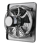 12 Inch Window Exhaust Wall Mounted Ventilation Basement Extractor Industrial Fan 720 CFM High-Speed1460 RPM Industrial Fan for Home Garage Office Commercial Use (12 Inch+Speed Control)