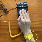 FEITA 498 Anti Static ESD Wrist Strap Tester, Anti-Static Wristband Grounding Measurement Monitor for Electronics Repair Work + Ground Wire + ESD Wristband