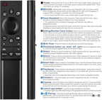 Voice Replacement Remote for All Samsung TV QLED 4K 8K UHD/Crystal UHD 4K/ NEO QLED SeriesTVs Q60A Q70A Q80A QN85A QN90A QN800A Series