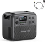 BLUETTI Elite 200 V2 Portable Power Station with Solar Charging Cable, 2073.6Wh LFP Battery Backup w/ 4 2600W AC Outlets, 17-Year Lifespan, Solar Generator for Camping, Off-grid