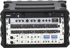 Gator Cases Pro Series Rotationally Molded 6U Rack Case with Shallow 13" Depth, Made in USA (G-PRO-6U-13)