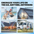 WOXABHSL 2PCS 12V 100Ah LiFePO4 Lithium Battery, Built-in 100A BMS, 15000+ Deep Cycles, Max 1280W Power Output, FCC&UL Certificates, Perfect for RV, Solar, Marine, Off-Grid