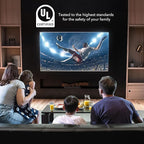 Mount-It! UL Certified Heavy Duty Full Motion TV Wall Mount for Most 37-80 Inch Flat Screen TVs, Wall Mount Bracket Max VESA 600x400, Holds up to 110lb, Full Motion TV Mount 55 inch, 65 inch, 80 inch