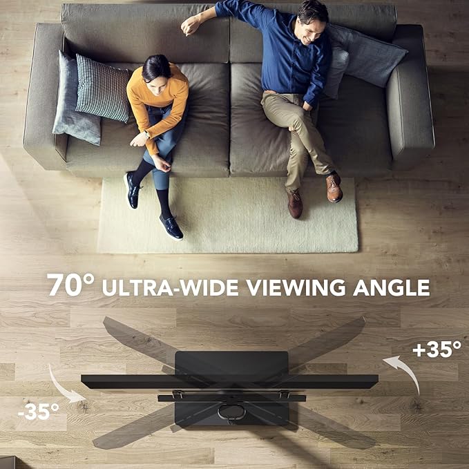 AX WABER Universal TV Floor Stand with Mount for 27 to 65 inch TVs,Swivel Standing TV Stand with 9 Level Height Adjustable,Space Saving Design Tall TV Stand for Living Room/Bedroom/Dorm/Corner Black