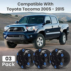 2nd Gen Tacoma Accessories AC Knob Upgrade - 2005,2006,2007,2008,2009,2010,2011,2012,2013,2014,2015 Tacoma Climate Control Dial Mods Set - 2nd Gen Tacoma Mods - for Toyota Interior Replacement Kit