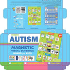 QUOKKA Visual Schedule for Kids with Autism - 145 Reward Chore Chart for Multiple Kids - Behavior Routine Toy for Autistic Children Age 5-7 ADHD Tools - Responsibility Board Autism Learning Material