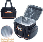 FRECOLSH Travel Carrying Case Compatible with Jackery 500, Portable Power Station Storage Case with Water- proof Bottom and Pocket for Jackery Accessories, Storage Bag Only