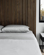 Cozy Earth Luxury Bed Sheet Set - 100% Viscose from Bamboo Fabric, Ultra-Soft & Breathable, Fits Regular & Deep Pocket Mattresses up to 20" - 4 Pieces King Sheet Set Gray