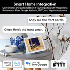 Wyze Window Camera, WiFi Indoor HD Home Security Camera, Upgraded Color Night Vision, Anti-Glare, AI-Powered Motion Detection, Easy & Quick Setup, 24/7 Recording, Works w/Alexa & Google