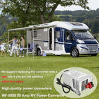 𝟐𝟎𝟐𝟓 𝐔𝐩𝐠𝐫𝐚𝐝𝐞 WF-9855 55 Amp Power Converter, Rv Power Converter, WF-9855-AD, Replace for RV Trailer Camper 9800 Series, WF-9855-AD, 55 Amp Power Converter for Rv, 5 Years Warranty