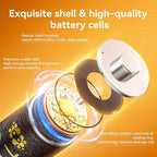 TWINSDUCK Rechargeable AA Batteries, 2800mAh High Capacity NiMH Double A Battery for Household and Office Devices，8 Pack