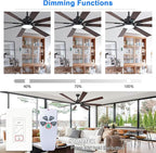 Ceiling Fan Remote Control Kit, Universal Ceiling Fan Remote Control Kit, Ceiling Fan Wall Switch UC9050T, Compatible with Hunter Hampton Bay