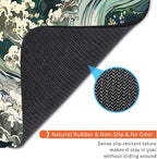 Armanza Square Mouse Pad Japanese Art,Personalized Premium-Textured Custom Mouse Mat Design,Washable Mousepad Lycra Cloth,Non-Slip Rubber Base Computer Mouse Pads for Wireless Mouse