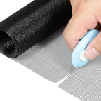 Window Screen Repair Kit - 59" x 106" Screen Door Replacement Fiberglass Screen Mesh with All Screen Tools for Sliding Door and Patio Screen Door Replacement, TOOLTRIZ