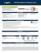Syston 18/2 Thermostat Doorbell HVAC Heating Control Cable Wire, 18 AWG 2 Conductors 100% Solid Copper Conductors CL3R/FT4/CMR Riser-Rated, UV Resistant RoHS for Low Voltage Applications Use