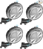 AIKVSXER LED Barn Lights 160W 24000LM Yard Area Light Dusk to Dawn Outdoor Lighting 6500K Security Flood Light IP66 Waterproof for Garden Garages Street Warehouse Farmhouse 4 Pack
