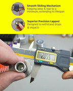 iGAGING Absolute Origin 0-6" Internal Slot Digital Caliper, IP54 Stainless Steel, SPC/USB Output Port, Case, Manual, Battery