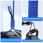Durcord USB C to USB C Cable, 2Pack 60W 6ft USB C Charger Cable Fast Charging, Type C to Type C Charger Braided Compatible with iPhone 15/Samsung/Android/Phone/Pad/MacBook/Pro/Plus/Max etc. Blue