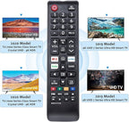 Replacement BN59-01315A BN59-01315J Remote Control Compatible with Samsung 4K Crystal UHD 6/7/8/9/TU-7000 Series Smart TV(BN59-01315E)