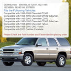 DICMIC A/C Heater Control Panel Climate Control Module with Rear Window Defogger Switch for 1996-2000 Chevrolet C1500 C2500 Tahoe GMC Yukon Cadillac Escalade Replace# 599-006, 15-72547