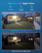 Loocam 5MP Smart Home Security System with Color Night Vision | 8CH NVR & 4 PoE Cameras, AI Person/Pet/Vehicle Detection, Two-Way Audio, 24/7 Recording with 2TB HDD