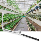A ANLEOLIFE Automatic Roof Vent Opener Greenhouse Accessories Solar Window Louvre Thread Opener, Up to 15lbs (Centre Shalf Opener)