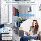 Yitouniu WiFi Linear Actuator Module, Motor Controller with Tuya Smart Life App, Alexa Voice Control, RF433 Remote, Forward Reverse Switch & WiFi Timer Switch for Automation (AC 85V-220V)