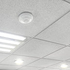 Maxxima Ceiling Mount 360 Degree PIR Occupancy Sensor - Hard-Wired Motion Sensor, LED Compatible, Commercial or Residential Automatic Sensing Solution for Indoor Use at Max Height 15ft, 120-277V