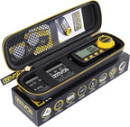 LEXIVON Aluminum Digital Angle Finder Gauge, 5-inch/130mm Multi-Purpose Protractor, Includes XL Display and Rugged Zippered Pouch (LX-DAF5)
