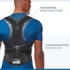 Posture Corrector for Men and Women - Back Brace for Upper and Lower Body Support - Adjustable Straightener with Pain Relief and Muscle Memory (X-Small)