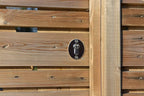 GateMate Long Throw Gate Lock, Euro Profile Gate Lock for Sheds, Gates & Garage Doors, Keyed Outside & Inside Thumb Turn, 316 Stainless Steel, for Wooden Gates & Doors Up to 2” (50mm), 5 Keys