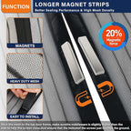 Magnetic Screen Door，Screen Door Mesh，Keep Bugs Out, Heavy-Duty Mesh Curtain,Pet and Kid Friendly, Works with Front Doors, Sliding Doors（39 x 82 Inches