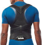 Posture Corrector for Men and Women - Back Brace for Upper and Lower Body Support - Adjustable Straightener with Pain Relief and Muscle Memory (Small)