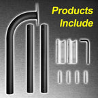 LUKYER FM100 Keypad Mounting Post，Compatible with Mighty Mule Digital Keypad FM137 or FM136 -Black