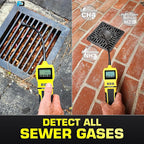 Sewer Smell Leak Detector by Forensics | 20-Year Sensor | Bathroom, Drains, Sewage, Plumbing |
