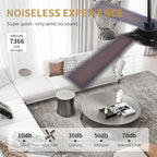 WINGBO 54 Inch Ceiling Fan with Light and Remote, 4 Plywood Blades, 6-Speed Reversible DC Motor, Dimmable, 3CCT, Farmhouse Ceiling Fan for Bedroom Living Room Kitchen, Black and Walnut/Shadowed Walnut