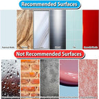 FOROOMACO 300 Pack Mini Ear Double-Sided Mounting Tape Square Heavy Duty Adhesive for Sound Proof Foam Panels, Wall Decor, Wall Art, Easy to Peel and No Residue