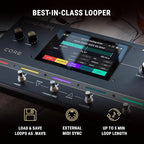 HeadRush Core - Guitar and Vocal Multi Core Effects Amp Modeling Processor with Cloning, Looper, Antares Auto-Tune, Wi-Fi, Touchscreen, and Bluetooth