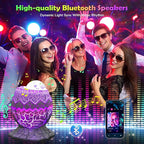 Star Projector Night Light, Galaxy Projector for Bedroom, 15 Color Mode Built-in 8 White Noise, and Bluetooth 5.1 Speaker, Remote & App Control, Timer Function, Christmas Light Projector for Kids