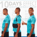 Posture Corrector for Men and Women - Back Brace for Upper and Lower Body Support - Adjustable Straightener with Pain Relief and Muscle Memory (X-Small)