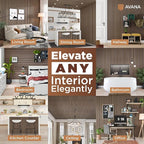 Avana Acoustic Wood Wall Panels – 94.4 x 12.6 Inch Smoke Walnut Acoustic Panels 4 PCs – Wall Panels For Interior Wall Decor For Homes, Offices, Studios – Pleasing Wood Panels For Wall
