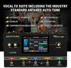 HeadRush Core - Guitar and Vocal Multi Core Effects Amp Modeling Processor with Cloning, Looper, Antares Auto-Tune, Wi-Fi, Touchscreen, and Bluetooth