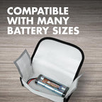 Tenergy 2 Pack, Fire Retardant Lipo Bags, Battery Bags for Charging and Storage, 7.3x3x2.4 inches Each