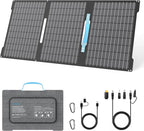 E-POWO 45W Portable Solar Panels Chargers with USB-C, USB-A and DC Outputs Foldable IP67 Waterproof Solar Panel for Camping,Power Emergency for Small Power Station,Phones, Power Banks