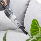 Amazon Basics 2-in-1 Corded Stick Vacuum Cleaner, Convertible to Handheld, Lightweight (3.9 LBS), with Washable Filter, Crevice Tools, 0.5L Dust Cup, 19.7-Ft Cord, 300W, Black