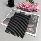 Aozora Pens Bulk 30 Pack Black Click Pens No Bleed Wholesale Retractable Ballpoint Pens Medium Point,Smooth Ink Pens for Journaling School Office Supplies 1.0MM Black Ink