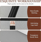 Yotache Magnetic Screen Door Fits Door Size 36 x 78, Screen Size 38" x 79" Reinforced Fiberglass Net Curtain with Magnets