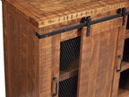 Martin Svensson Home Omaha Solid Wood TV Stand, 65", Honey Tobacco